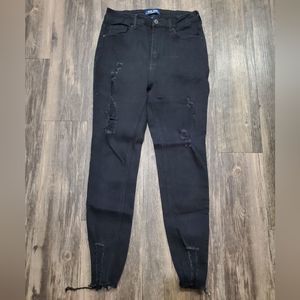 Wax Jean Los Angeles Distressed Denim Skinny Jeans